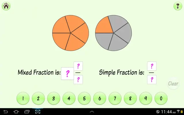 Simply Fractions 2 (Lite) android App screenshot 5